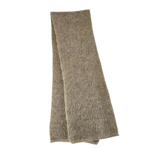 ALAFOSS Beige Wool Scarf – Icelandic IceWool Cozy Winter Knit (one size)